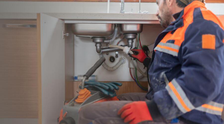 Professional slab leak plumber services in Johannesburg, MI